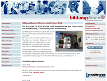 Tablet Screenshot of bildungsforum.com
