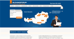 Desktop Screenshot of bildungsforum.at